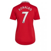 Fotbalové Dres Manchester United Cristiano Ronaldo #7 Dámské Domácí 2022-23 Krátký Rukáv